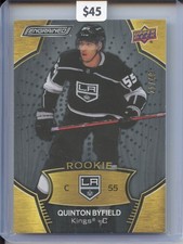 2023-24 Upper Deck Engrained Ebony #193 Quinton Byfield RC /49 Kings comprar usado  Enviando para Brazil