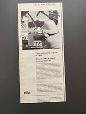 Braun t1000 made gebraucht kaufen  Aßlar