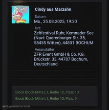 Cindy marzahn bochum gebraucht kaufen  Dortmund
