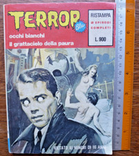 Edifumetto terror blu usato  Faenza