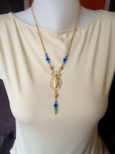 Collier égyptien scarabée d'occasion  Sourdun
