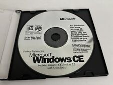 CD de instalación de Microsoft Windows CE 1991-1998 con Windows CE Services 2.2 ActiveSync segunda mano  Embacar hacia Argentina