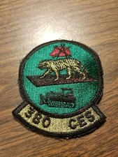 Patch SD 380º Esquadrão Expedicionário de Engenheiros Civis da USAF, usado comprar usado  Enviando para Brazil