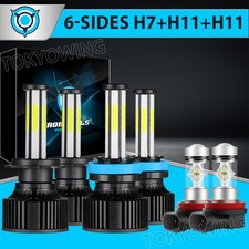 Farol de LED + farol de neblina H11 combo 6x para Hyundai Santa Fe Sport 2013-2016 comprar usado Farol de LED + farol de neblina H11 combo 6x para Hyundai Santa Fe Sport 2013-2016 comprar usado  Enviando para Brazil