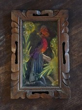 Vintage exotic feather for sale  Leslie