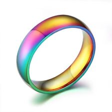 Ring regenbogen edelstahl gebraucht kaufen  Deutschland