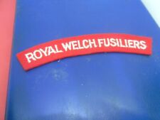 Shoulder title badge for sale  REDRUTH