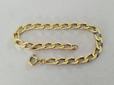 Bracelet gourmette vermeil d'occasion  Lédignan