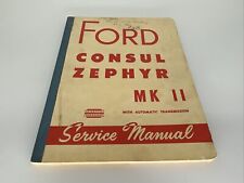 Manual de serviço Ford Consul Zephyr MK II, usado comprar usado  Enviando para Brazil