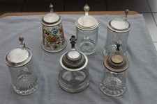 Bierkrüge glas set gebraucht kaufen  Spaichingen