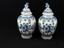 Deckelvasen royal delft gebraucht kaufen  München