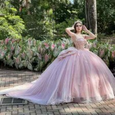 Pink princess quinceanera d'occasion  Expédié en Belgium