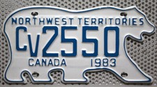 Kanada nummernschild northwest gebraucht kaufen  Euskirchen