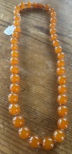 Vintage amber beaded for sale  LONDON