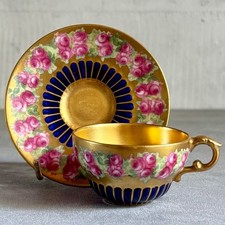 Antique Royal Doulton Cup & Saucer, 1905-1906, Hand Painted Robert Allen studio na sprzedaż  PL
