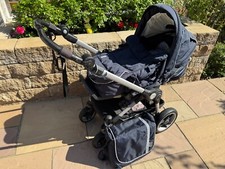 Kinderwagen teutonia blau gebraucht kaufen  Benningen