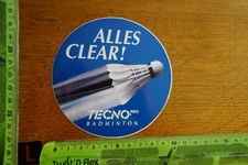 Alter aufkleber badminton gebraucht kaufen  Kupferberg