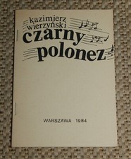 Czarny Polonez -  Kazimierz Wierzynski / Polska ksiazka na sprzedaż  PL