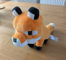 Minecraft fox plushie for sale  TAMWORTH