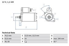 Bosch anlasser starter gebraucht kaufen  Oberlungwitz