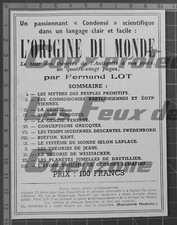 Origine fernand lot d'occasion  Beaumont-de-Lomagne