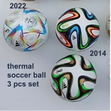 Bola oficial Adidas Brazuca & AL RIHLA Copa do Mundo FIFA 2014&2022 tamanho 5 comprar usado  Enviando para Brazil