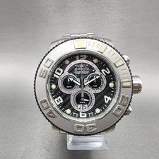 Invicta Sea Hunter relógio cronógrafo masculino 58mm mostrador preto aço data do dia 10762 comprar usado  Enviando para Brazil