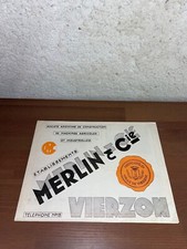 Brochure prospectus moissonneu d'occasion  France