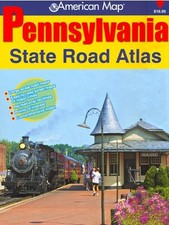 American map pennsylvania for sale  Egg Harbor Township