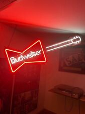 Budweiswer guitar neon for sale  Havertown