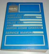 1992 GMC Caminhão Leve Controle Frontal Valor Van e Motor Manual de Serviço Doméstico, usado comprar usado  Enviando para Brazil