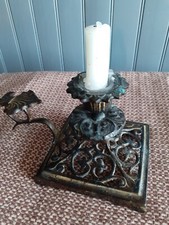 Bougeoir metal patine d'occasion  Frontenay-Rohan-Rohan