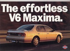 1997 Nissan A32 Maxima Australian 12p Prestige Brochure 300 Touring, 30G 30V comprar usado  Enviando para Brazil