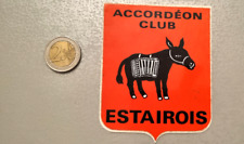 Accordion club estairois d'occasion  Expédié en Belgium