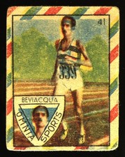 Figurina originale cicogna usato  Italia