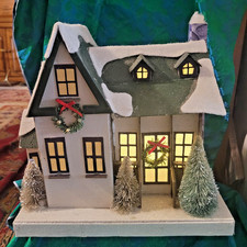 Vintage putz style for sale  San Marcos