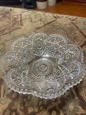 Crystal low bowl for sale  Newfield