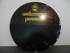 Ancienne plaque ronde d'occasion  Redon