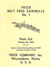 Frick sawmills parts for sale  Mebane