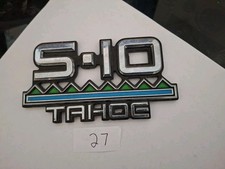 1980s CHEVY S10 TAHOE TRUCK FENDER EMBLEMA FABRICANTE DE EQUIPAMENTO ORIGINAL GM comprar usado  Enviando para Brazil