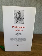 Philosophes taoïstes pleiade d'occasion  Quimper