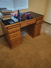 classic oak desk drawers for sale  Fort Wayne