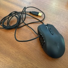Mouse para jogos Razer Naga Epic Chroma sem fio MMO RGB iluminação programável preto comprar usado  Enviando para Brazil