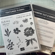Stampin textured floral for sale  Chandler