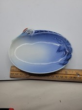 Porcelain blue heron for sale  Oktaha