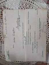 Verleihungsurkunde von1921 ber gebraucht kaufen  Bielefeld