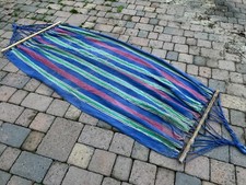 Striped garden hammock for sale  CREDITON