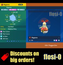 Pokemon 6IV Magearna cor original escarlate e violeta comprar usado  Enviando para Brazil