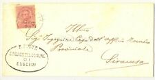 Buscemi 1898 lettera usato  Roma