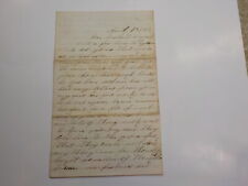 Carta da Guerra Civil 1863 Pray God Against Wicked Sin 25th Michigan Infantry Chapin  comprar usado  Enviando para Brazil